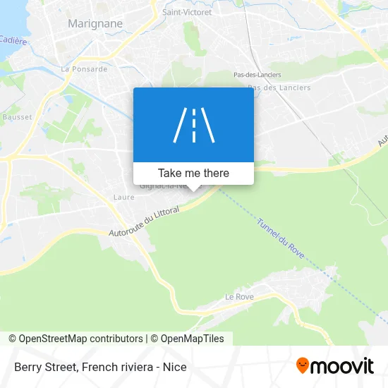 Mapa Rue Du Berry