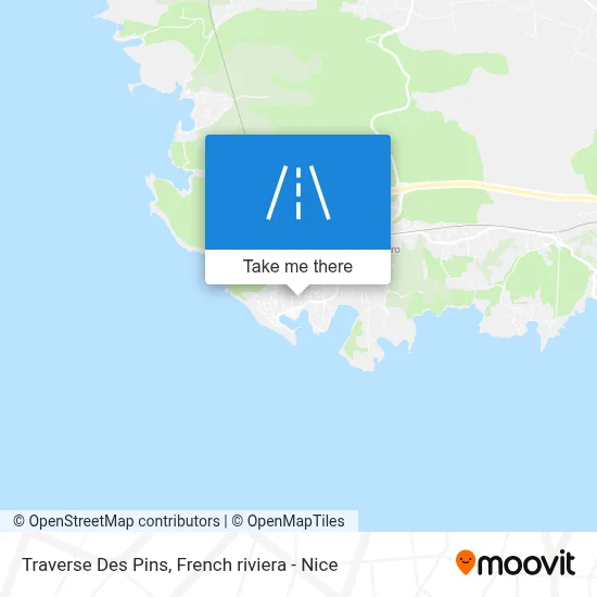 Traverse Des Pins map