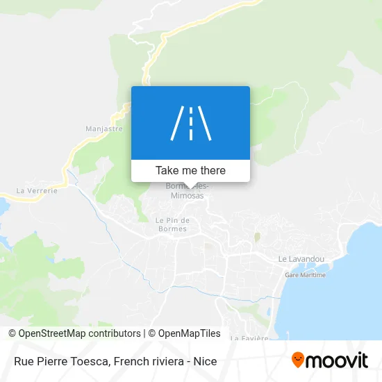 Mapa Rue Pierre Toesca