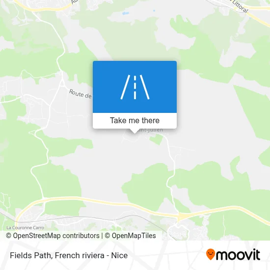 Chemin Des Champs map