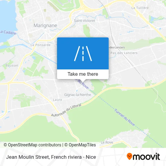 Rue Jean Moulin map