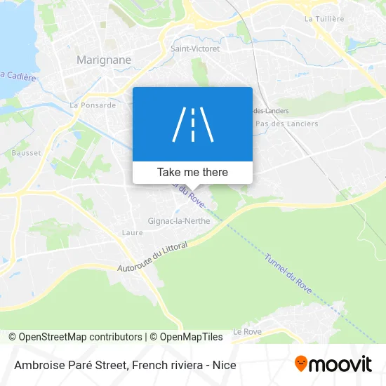 Rue Ambroise Paré map