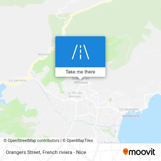 Rue Des Orangers map