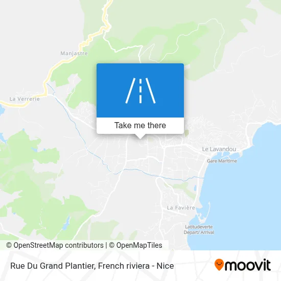 Rue Du Grand Plantier map