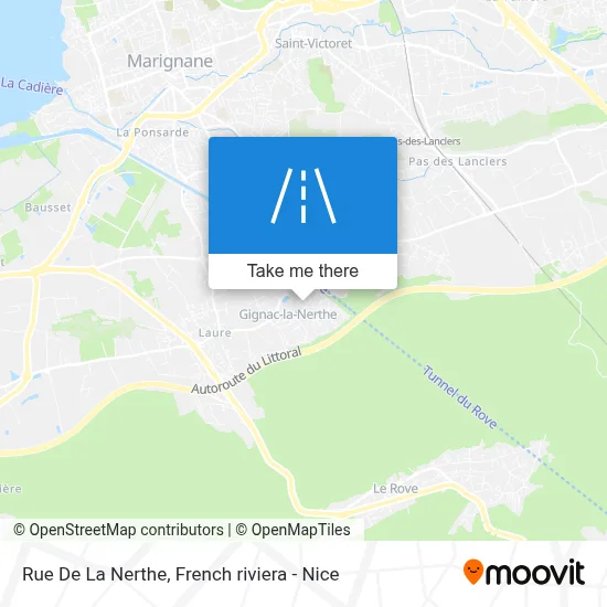 Rue De La Nerthe map