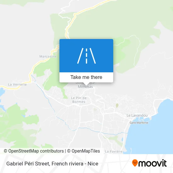 Rue Gabriel Péri map