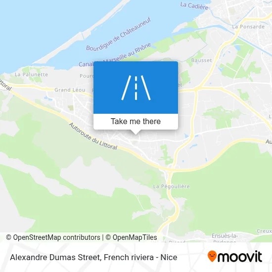 Rue Alexandre Dumas map