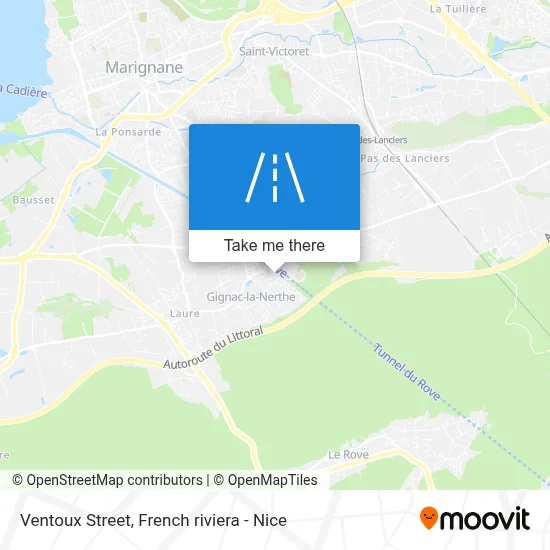Rue Du Ventoux map