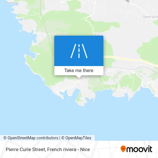 Mapa Rue Pierre Curie