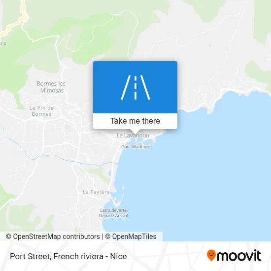 Mapa Rue Du Port