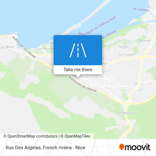 Rue Des Argelas map