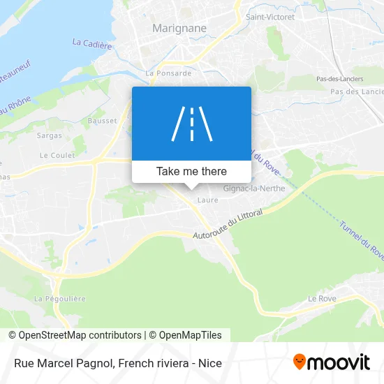 Rue Marcel Pagnol map