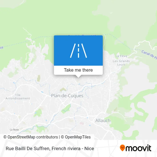 Rue Bailli De Suffren map