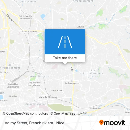 Rue De Valmy map