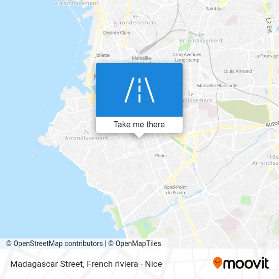 Rue De Madagascar map