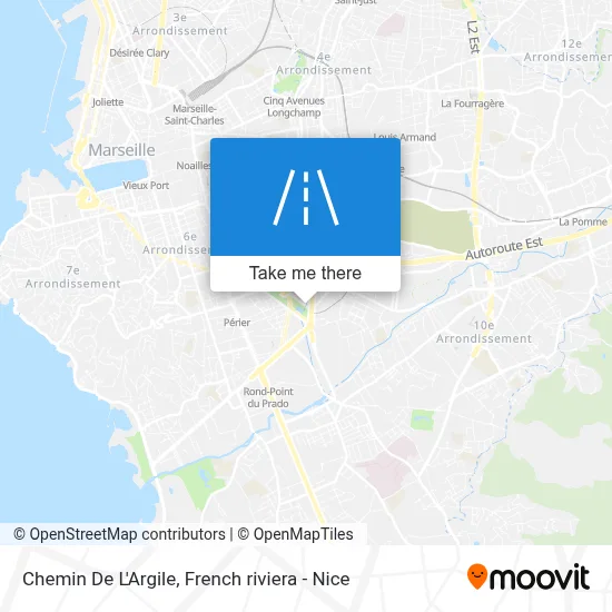 Chemin De L'Argile map