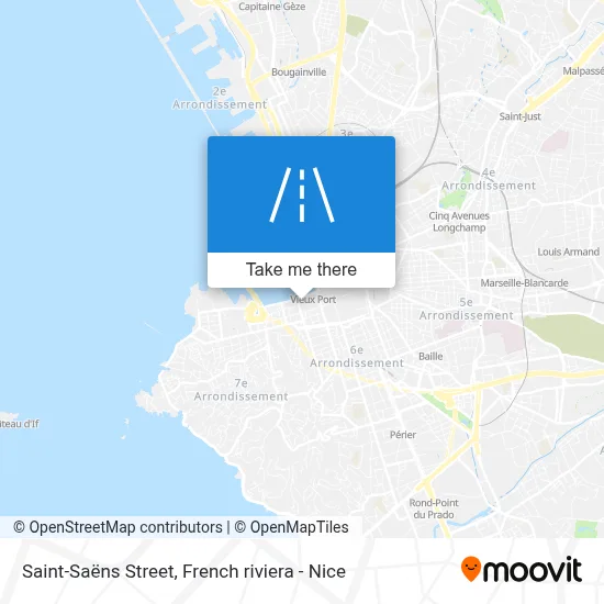 Rue Saint-Saëns map