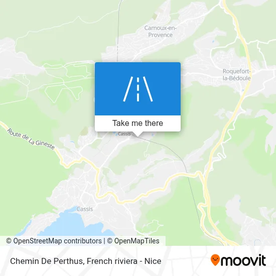 Chemin De Perthus map