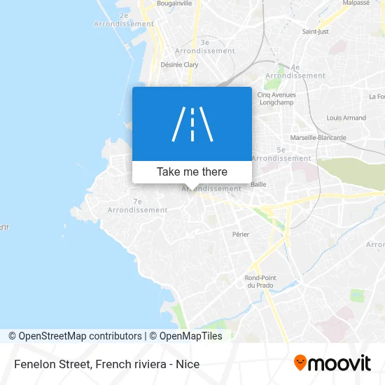 Rue Fénelon map