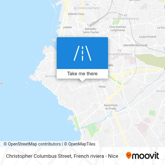 Rue Christophe Colomb map