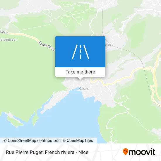 Mapa Rue Pierre Puget