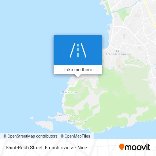 Mapa Rue Saint-Roch
