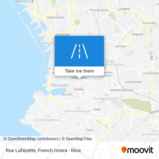 Rue Lafayette map