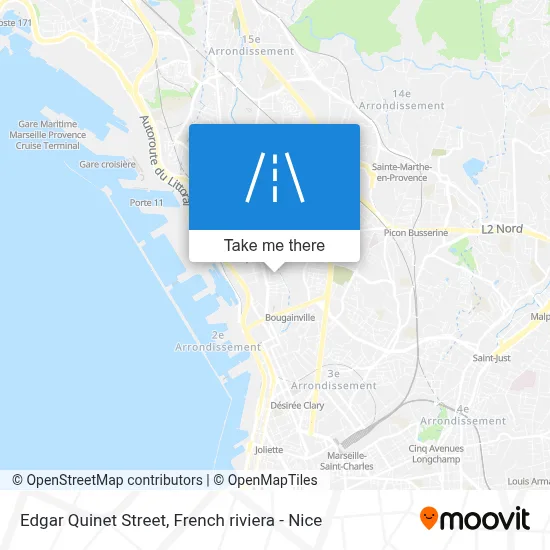 Mapa Rue Edgar Quinet