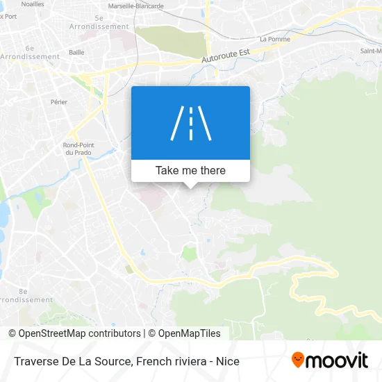 Traverse De La Source map