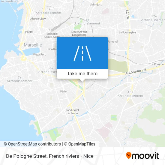 Rue De Pologne map