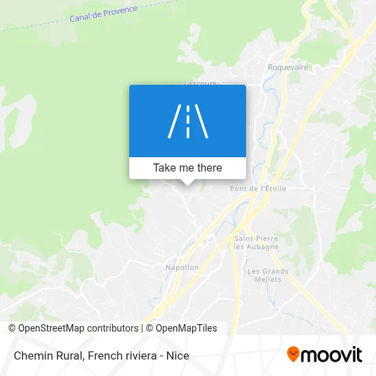 Chemin Rural map