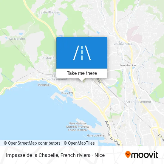 Impasse De La Chapelle map