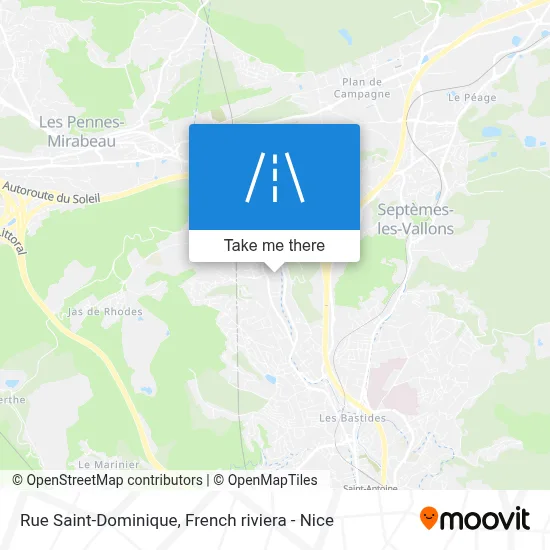 Mapa Rue Saint-Dominique