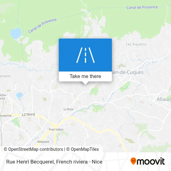 Rue Henri Becquerel map