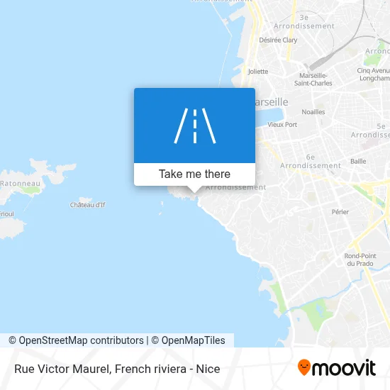 Rue Victor Maurel map