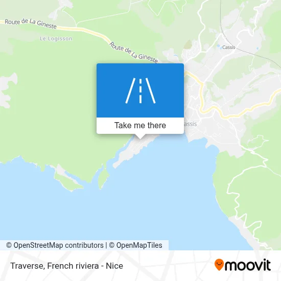 Traverse map