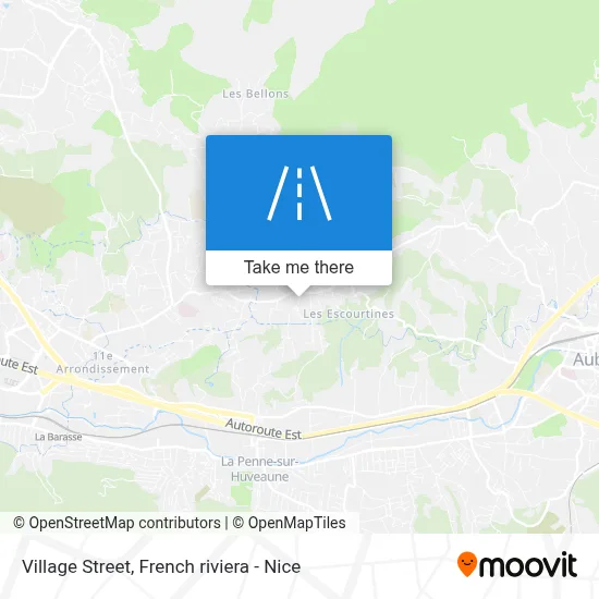 Rue Du Village map