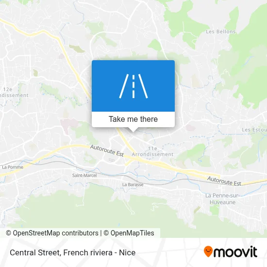 Rue Centrale map