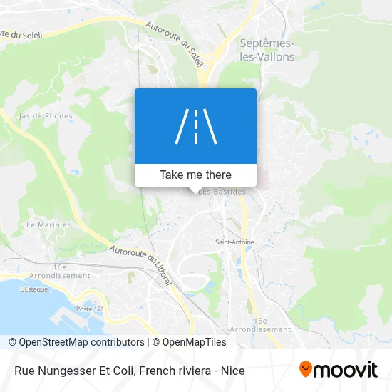 Rue Nungesser Et Coli map