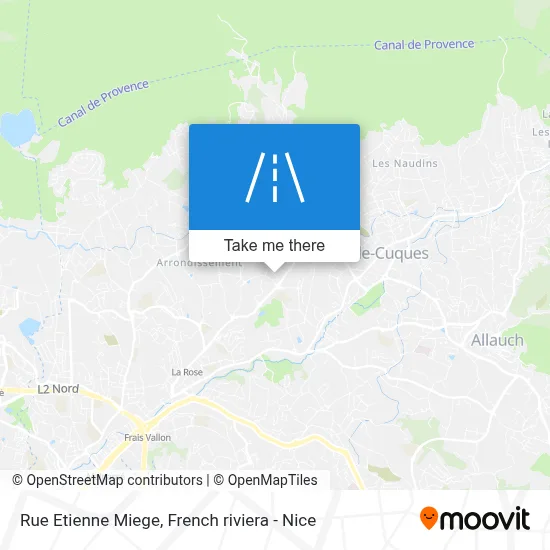 Rue Etienne Miege map