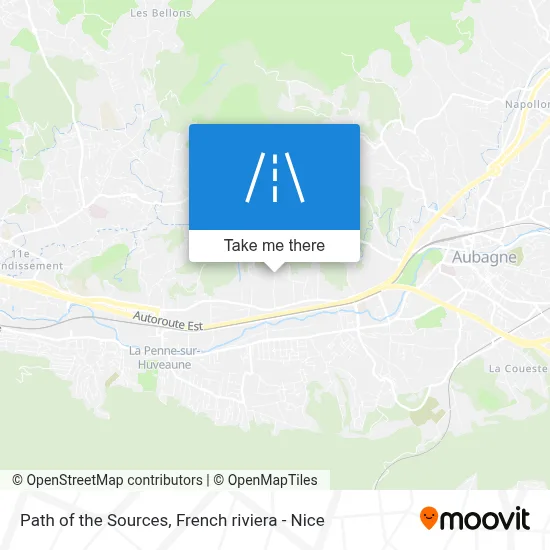 Chemin Des Sources map