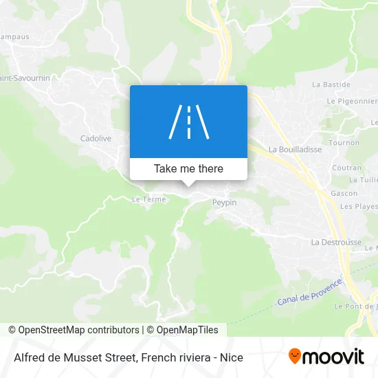 Rue Alfred De Musset map