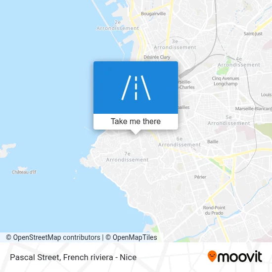Mapa Rue Pascal