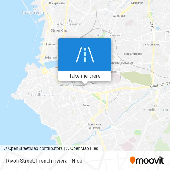 Rue De Rivoli map