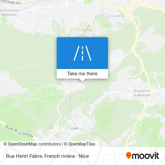 Rue Henri Fabre map