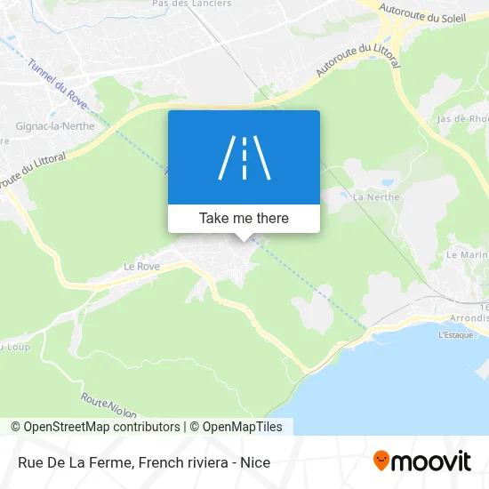 Rue De La Ferme map