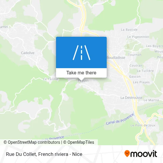 Rue Du Collet map