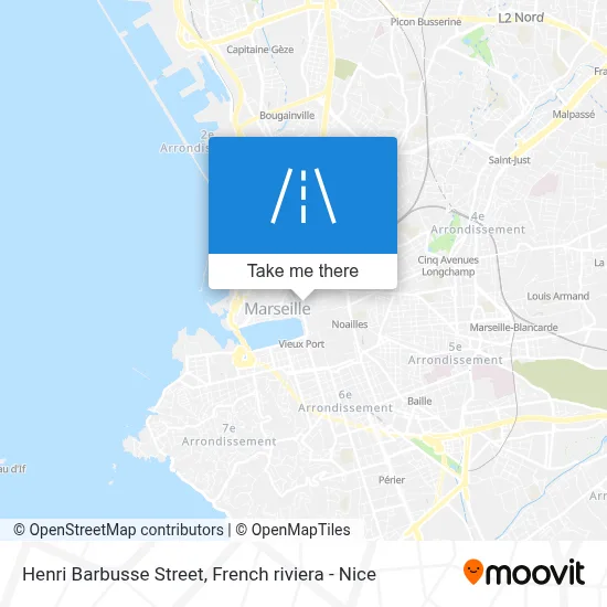 Rue Henri Barbusse map