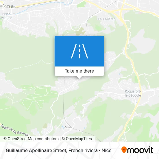 Rue Guillaume Apollinaire map