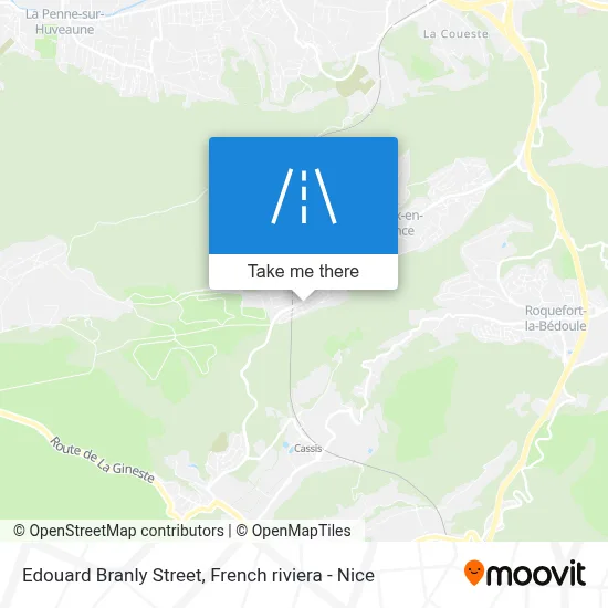 Rue Edouard Branly map